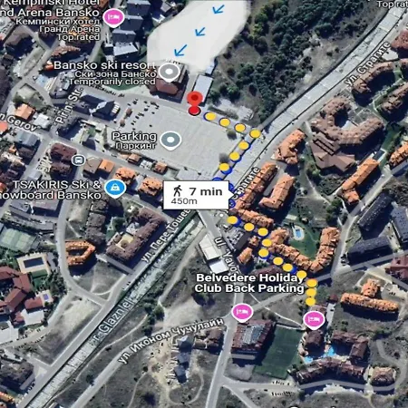 Апартаменты Belvedere Club Spa&ski Private Банско